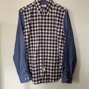 NWT Nautica slim fit button down shirt size medium